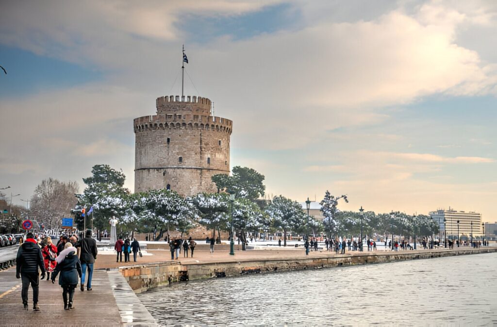 Thessalonique en hiver