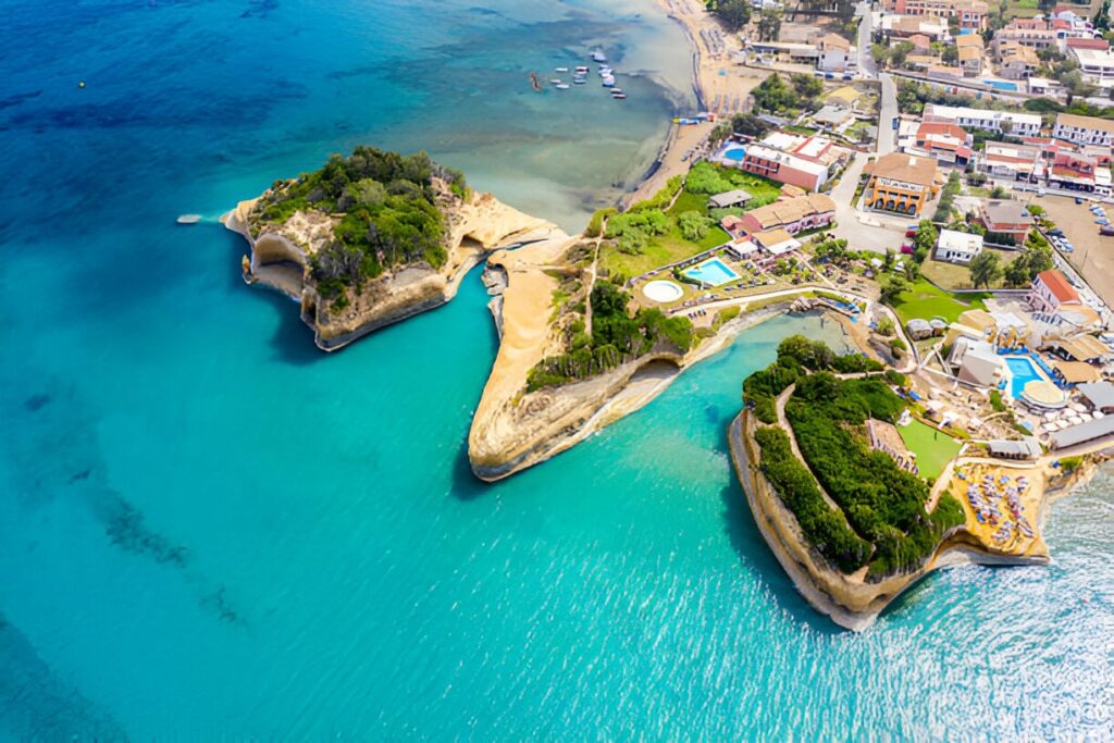 Canal d’Amour à Sidari
