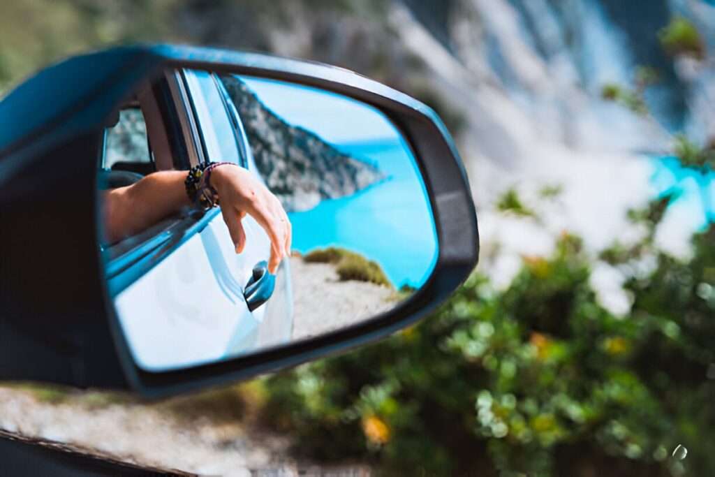 Voiture déplacement à corfou