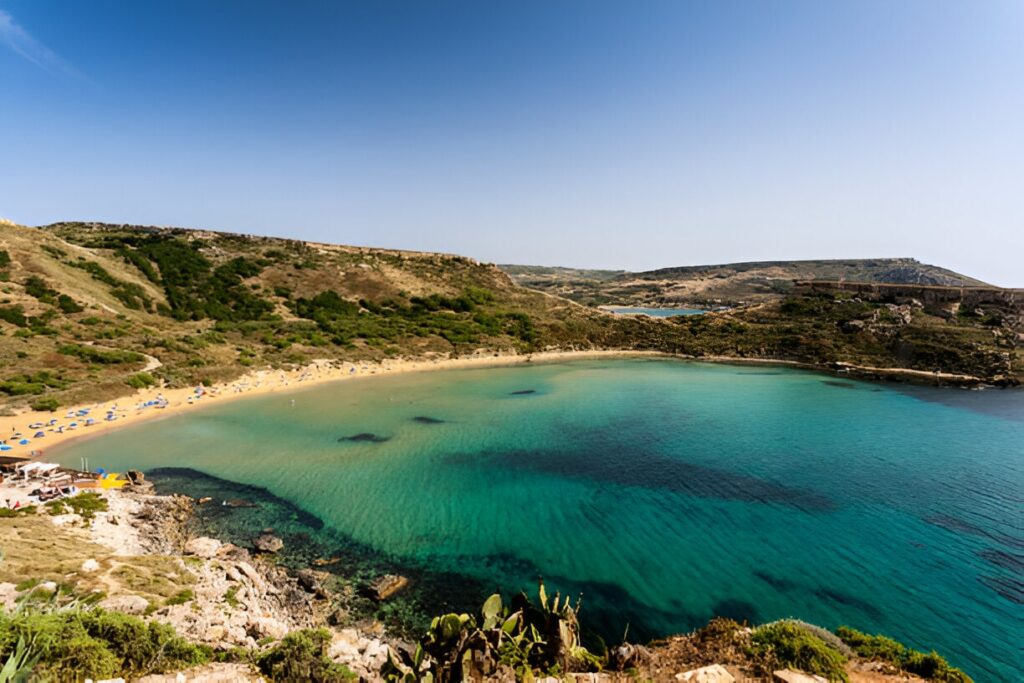 Mellieha Bay, Malte