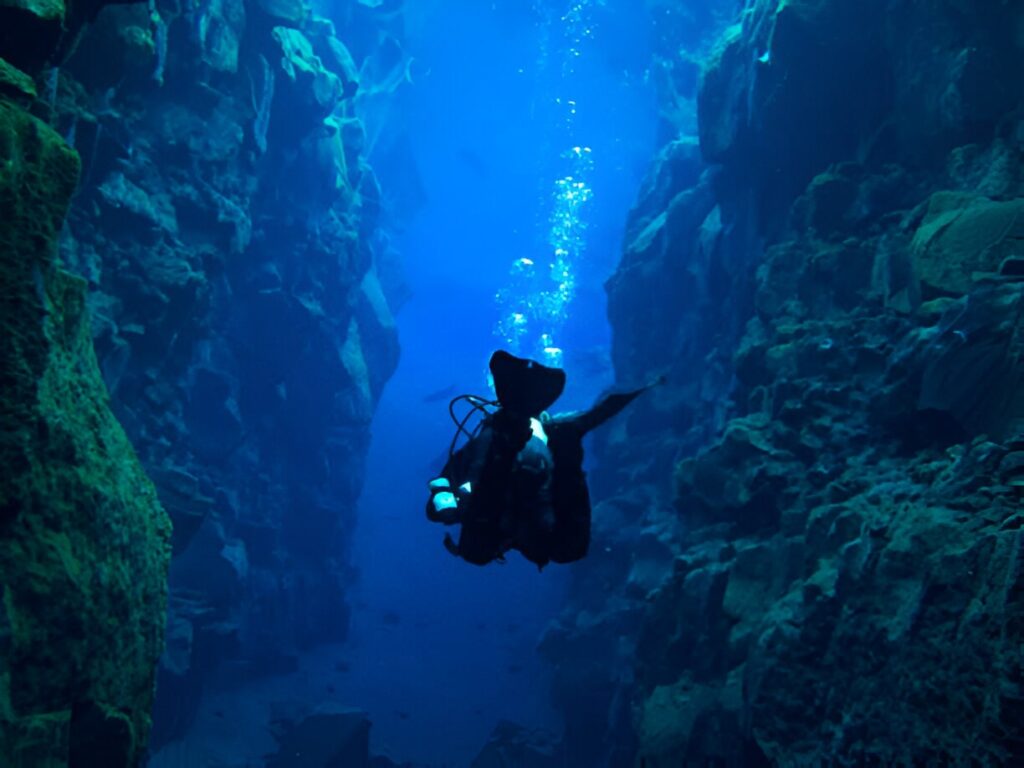 la Faille de Silfra, Islande