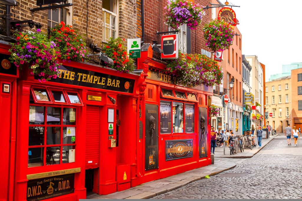 Que faire à Dublin : temple bar Dublin