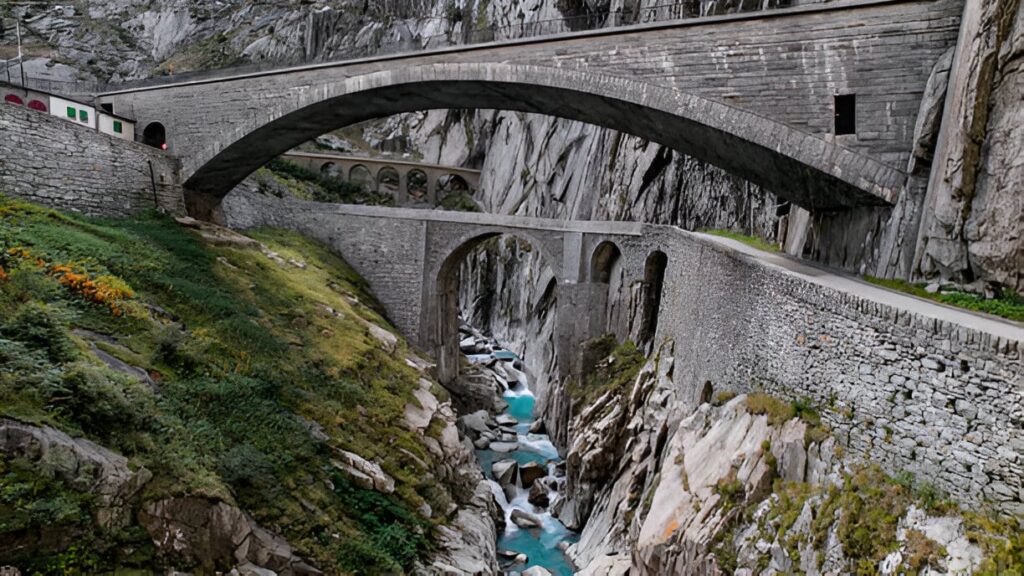 Les Gorges du Pont du Diable du lac Léman