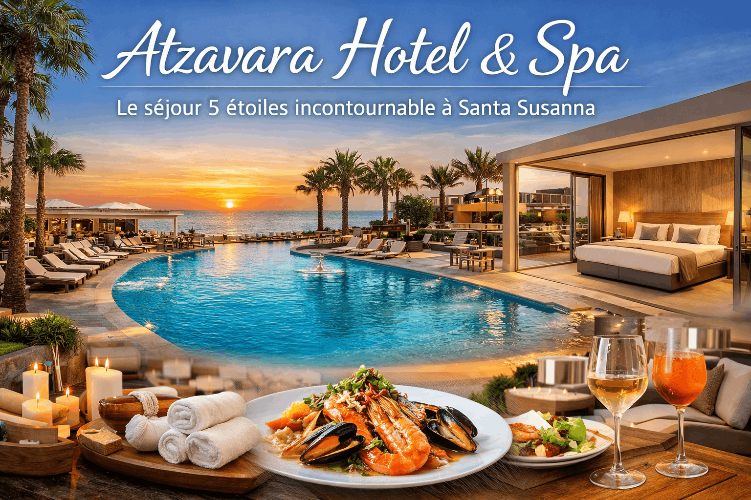 Atzavara Hotel &amp; Spa : Hôtel 5 étoiles à Santa Susanna